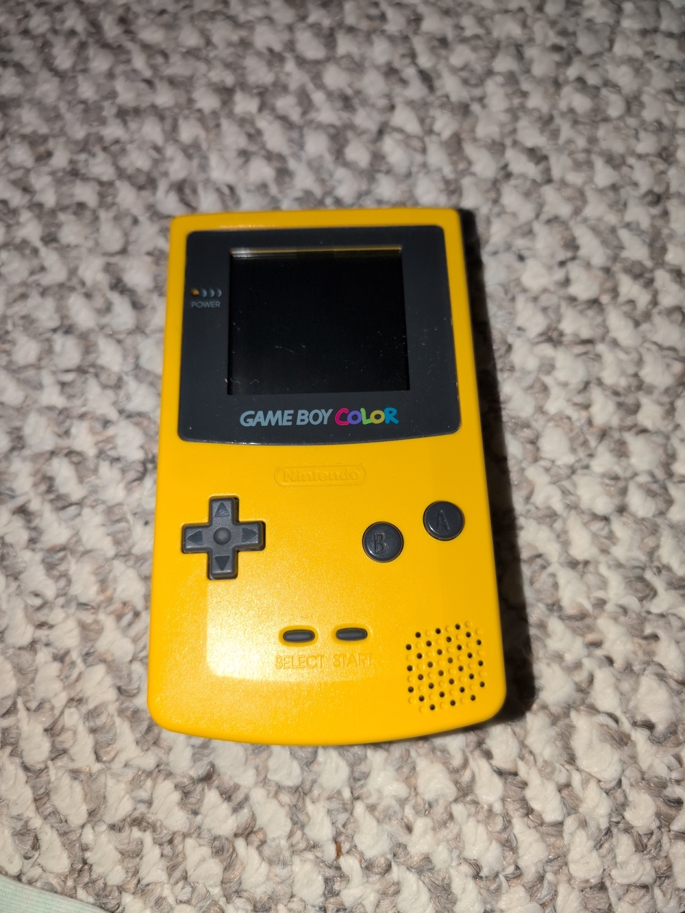 Nintendo Game Boy Color - Bright Yellow Handheld